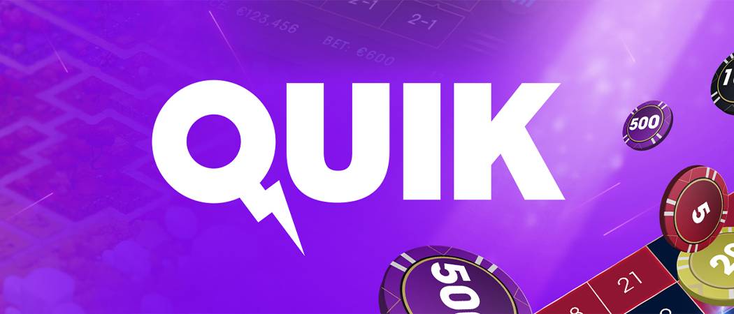 QUIK HAS LANDED AT LV BET  DIG-IN TO FANTASTIC LIVE CASINO GAMES BY OUR LATEST PROVIDER 